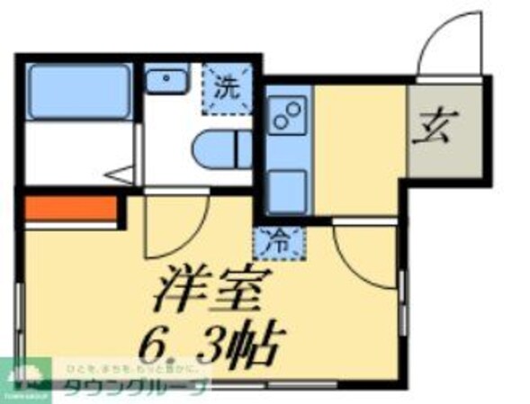 鳩ヶ谷フラッツの物件間取画像